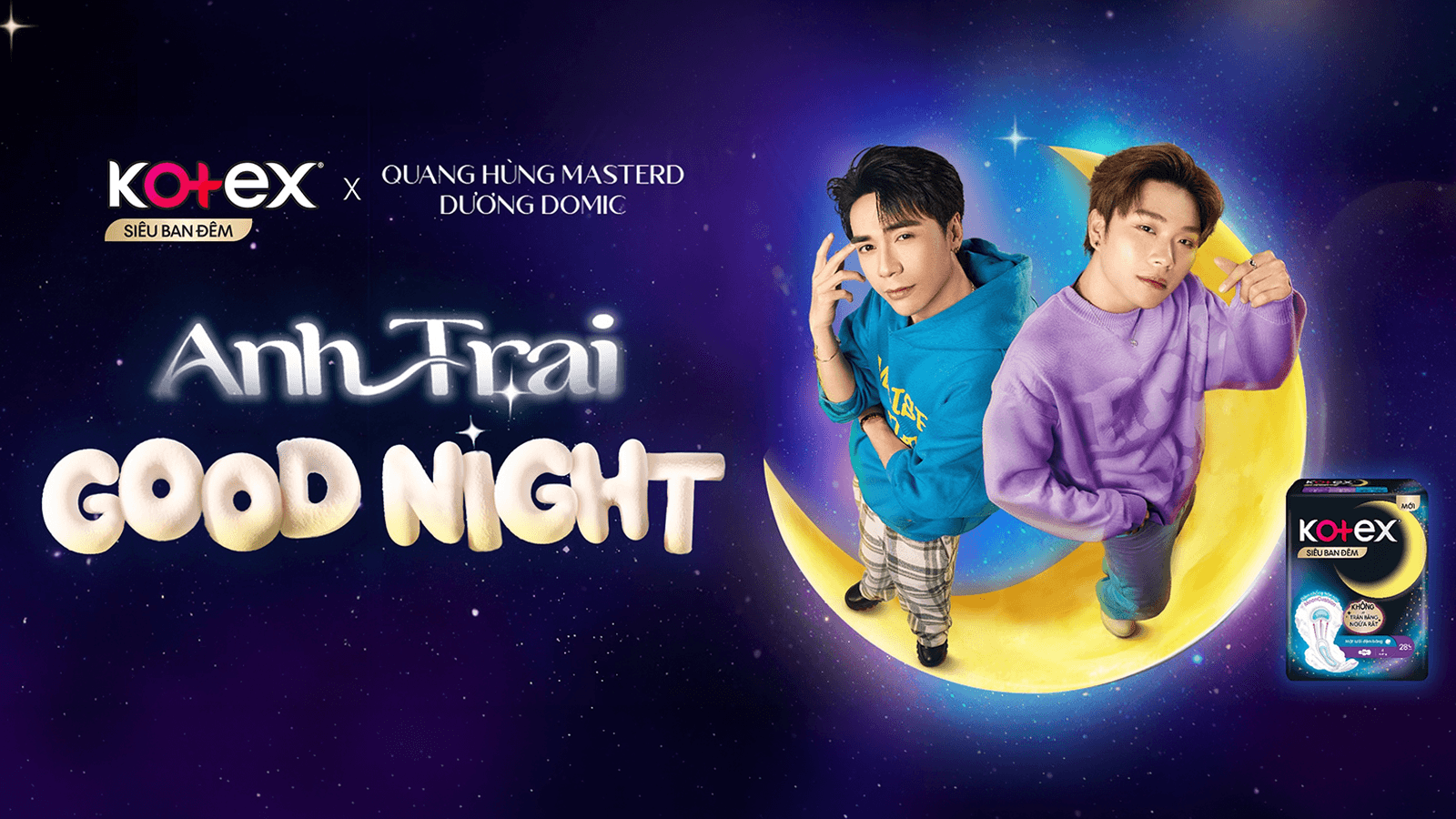 KOTEX MOON CUSHION ANH TRAI GOODNIGHT